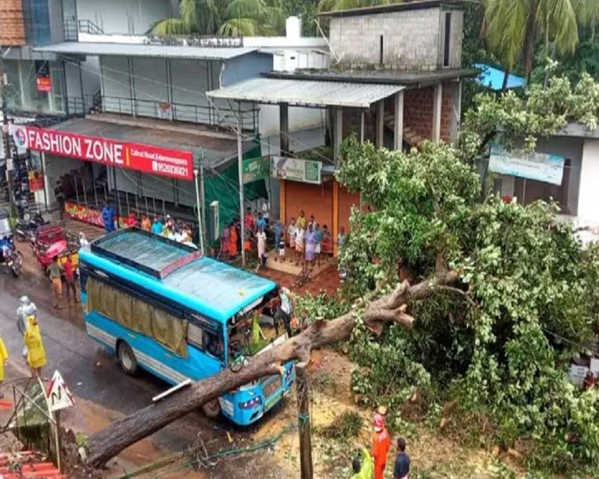 സംസ്ഥാനത്ത് കനത്ത മഴയിൽ വ്യാപകനാശം; മഴക്കെടുതിയിൽ ചൊവ്വാഴ്ച മൂന്ന് പേർക്ക് ജീവൻ നഷ്ടമായി