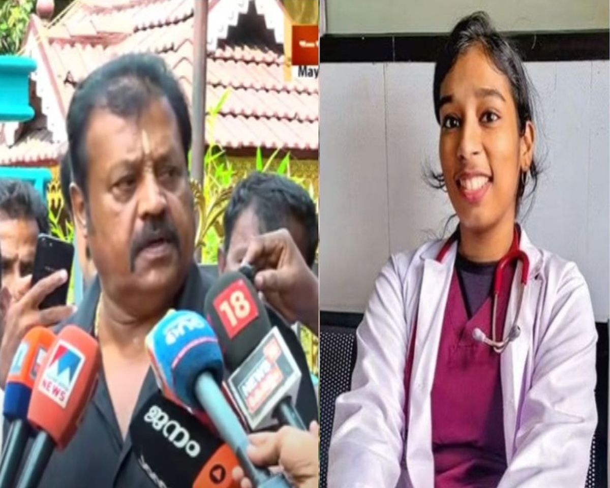 ഡോക്ടര്‍ വന്ദന ദാസിന്റെ വീട് കേന്ദ്രമന്ത്രി സുരേഷ് ഗോപി സന്ദര്‍ശിച്ചു