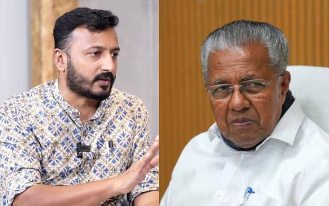 ‘ഇടയ്ക്കിടെ ഉള്ളിലെ സംഘി  പുറത്തേക്ക് വരുന്നു’; മുഖ്യമന്ത്രിയെ പരിഹസിച്ച് രാഹുൽ മാങ്കൂട്ടത്തിൽ  